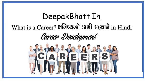 What is a Career in Hindi