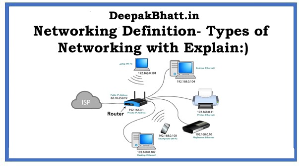 Networking Definition- Types of Networking with Explain in 2022