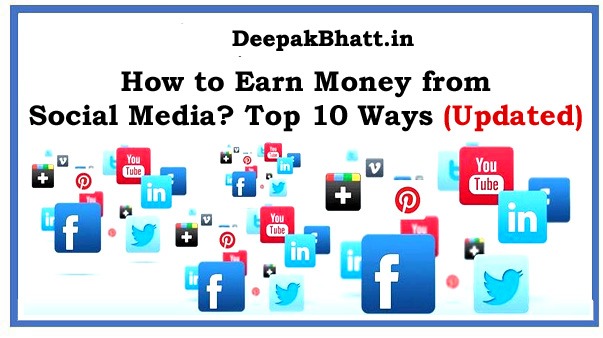 How to Earn Money from Social Media? Top 10 Ways in 2023