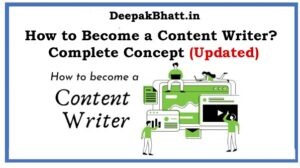How to Become a Content Writer?