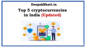 Top 5 cryptocurrencies in India