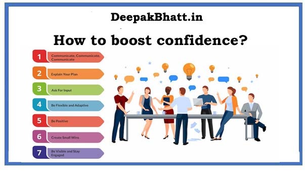 How to boost confidence?