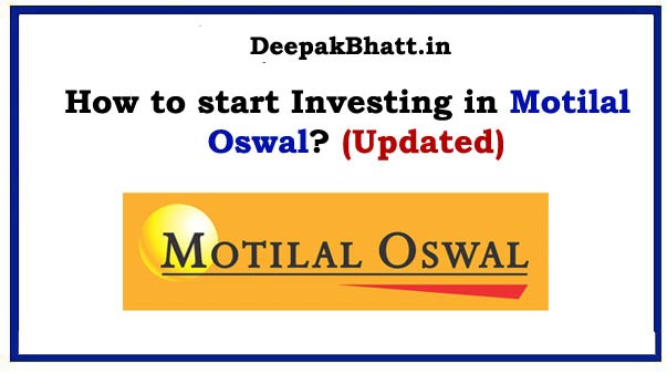 How to start Investing in Motilal Oswal?