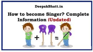 How to become Singer Complete Information