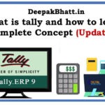 What is tally and how to learn Complete Concept in 2023