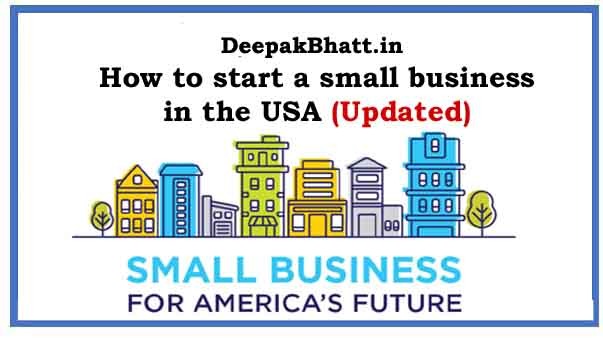 How to start a small business in the USA