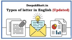 Types of latter in English in 2023