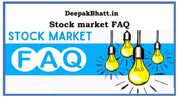 Stock market FAQ