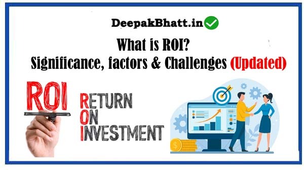 What is ROI? Significance, factors & Challenges