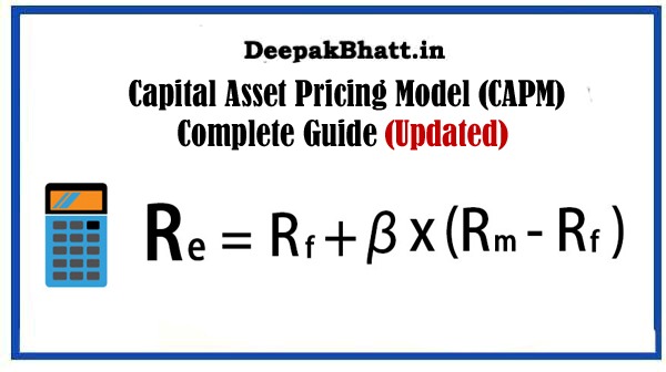 Capital Asset Pricing Model (CAPM) Complete Guide