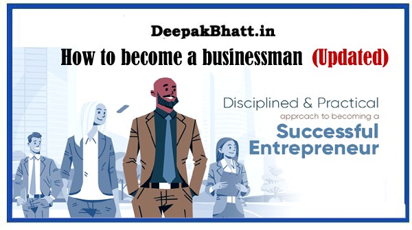 How to become a businessman