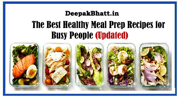 The Best Healthy Meal Prep Recipes for Busy People