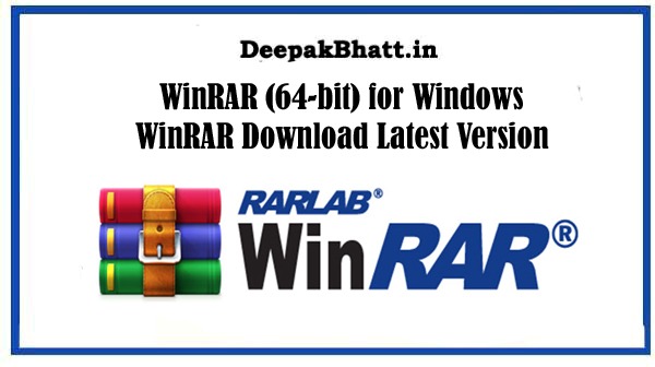 WinRAR (64-bit) for Windows | WinRAR Download Latest Version