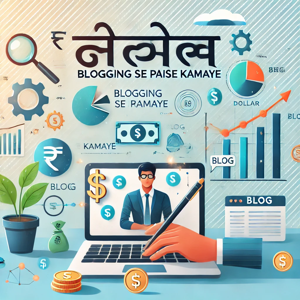 1. ब्लॉगिंग से पैसे कमाए Earn money from blogging