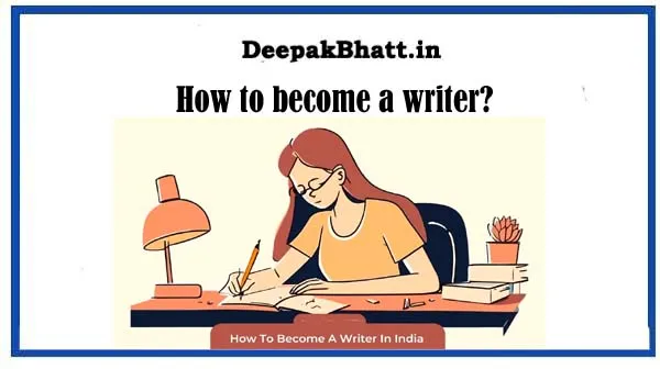 How to become a writer