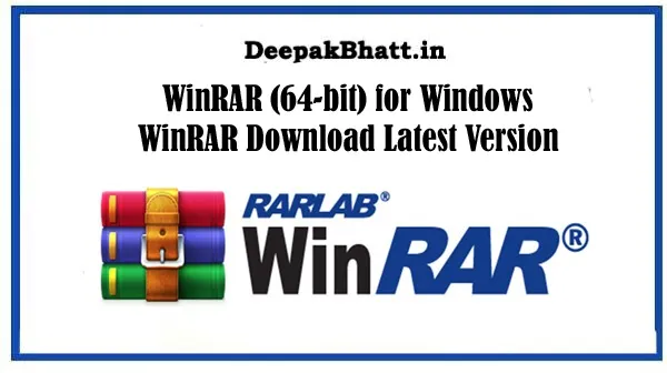 WinRAR (64-bit) for Windows | WinRAR Download Latest Version