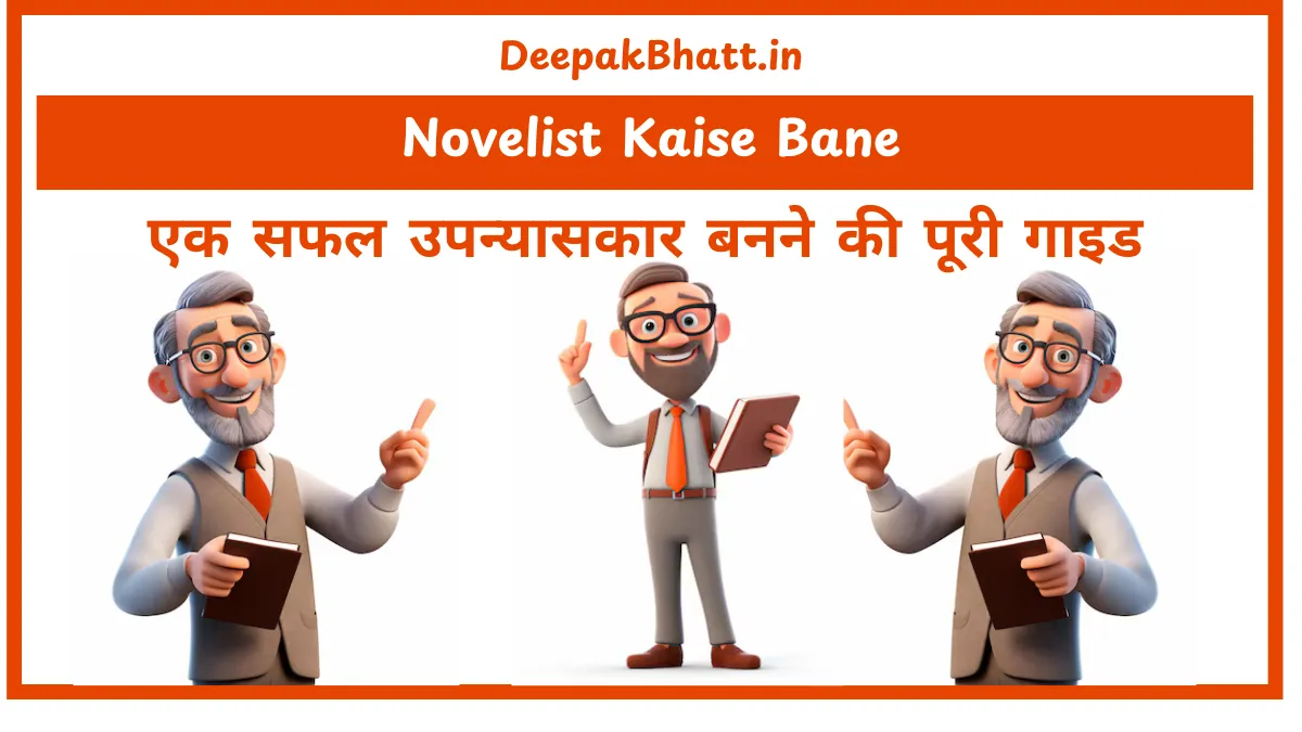 एक सफल उपन्यासकार बनने की पूरी गाइड