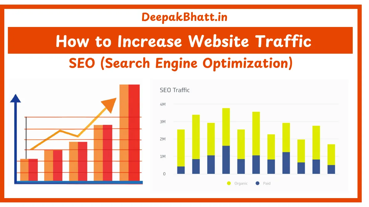 How to Increase Website Traffic using SEO