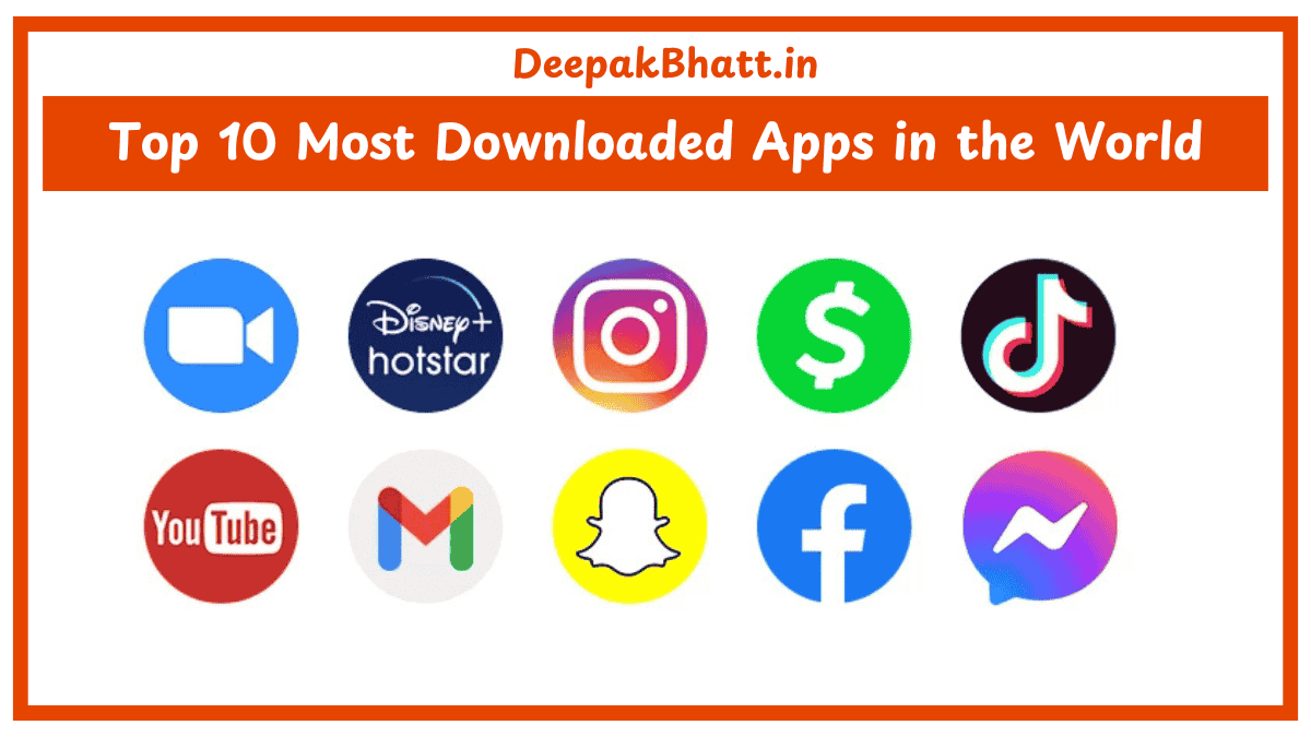 Top 10 Most Downloaded Apps in the World