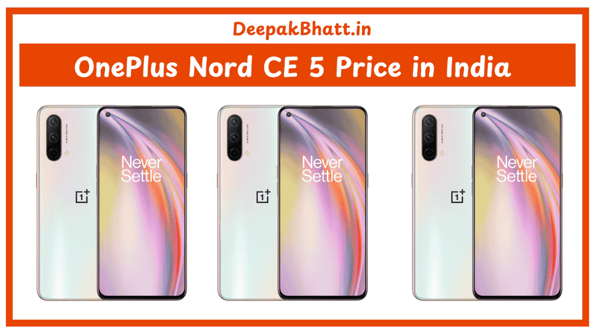 OnePlus Nord CE 5 Price in India