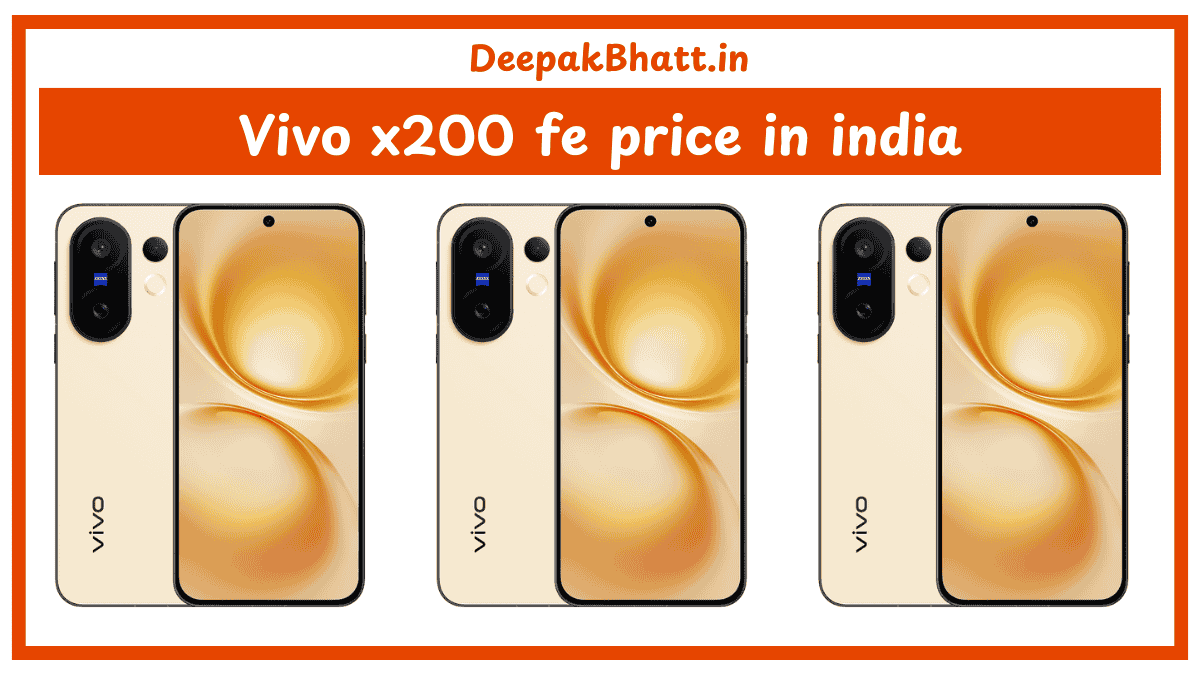 Vivo x200 fe price in india